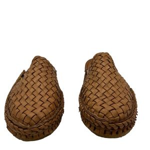 Mohinders Hand Woven Men's Slippers  Sz 11 Light Brown Pre-Owned